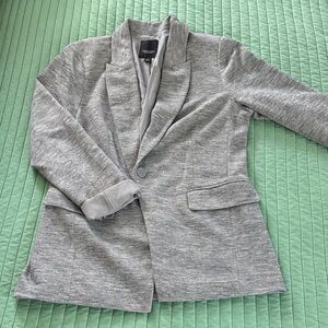 SIMPLY VERA VERAWANG Light Gray Women's Suit Jacket